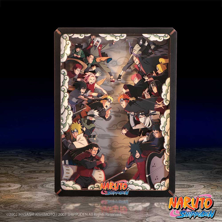 Naruto Combat Wooden Theatre 26.3cm