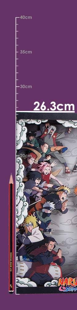 Naruto Combat Wooden Theatre 26.3cm