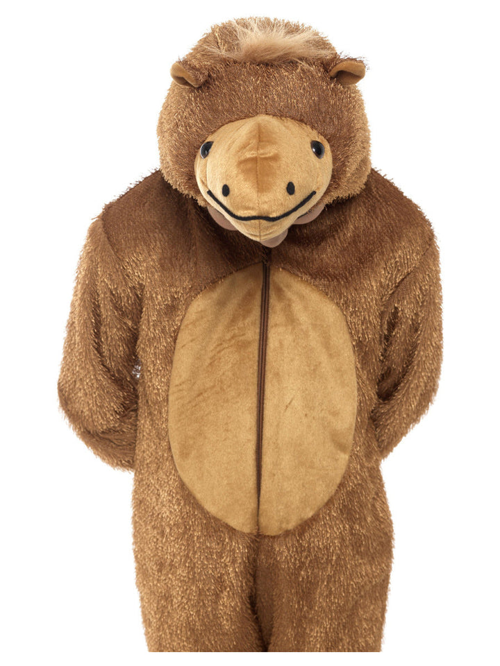 Camel Costume Kids Brown Jumpsuit with Hood