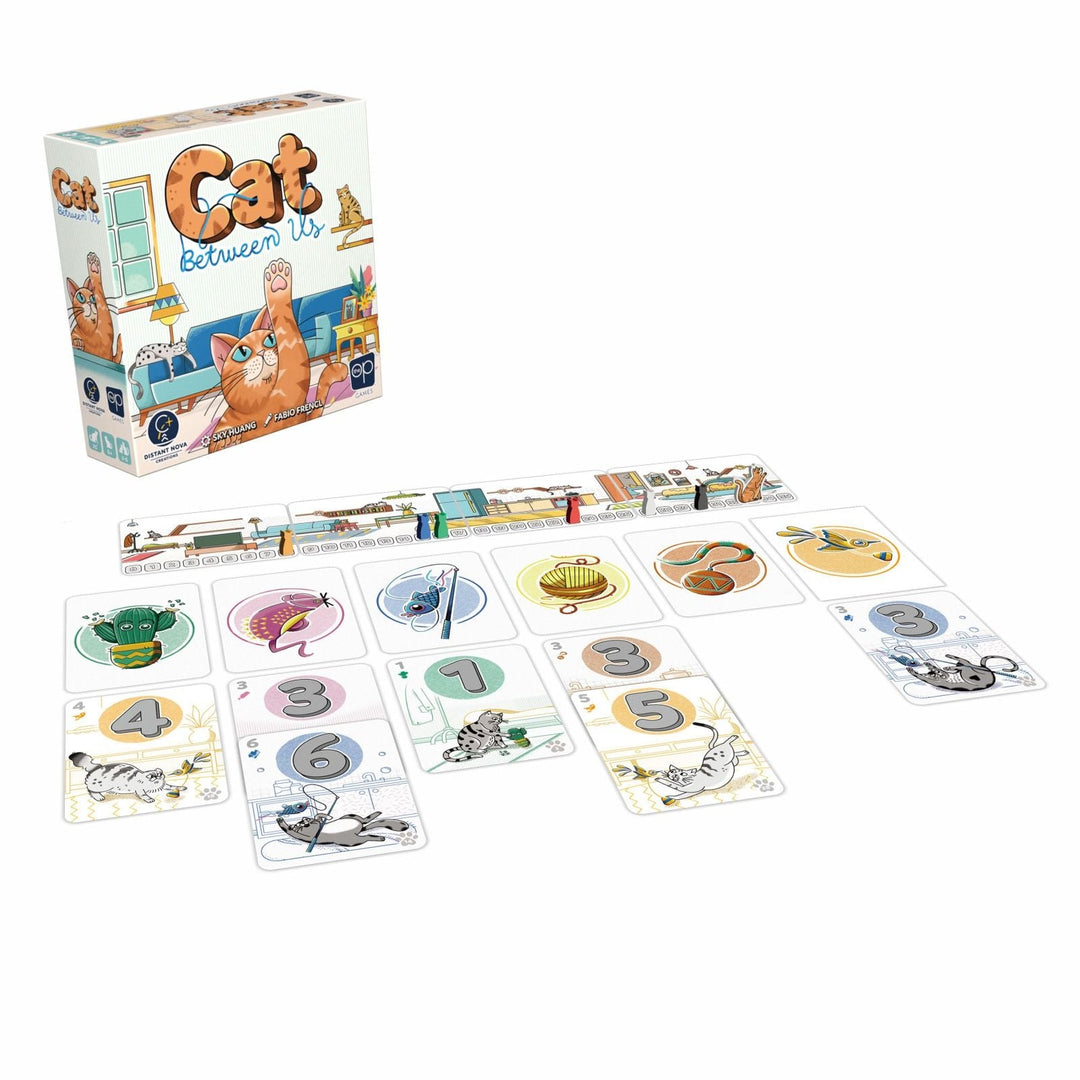Cat Between Us Card Game by USA OPOLY
