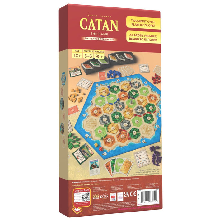 CATAN 6th Edition 5-6 Player Expansion by CATAN Studio