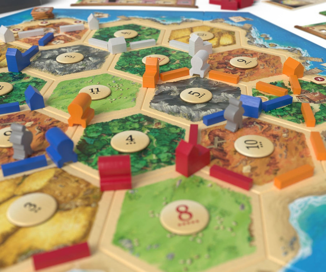 CATAN Traders and Barbarians 5 to 6 Player Sixth Edition Board Game Expansion