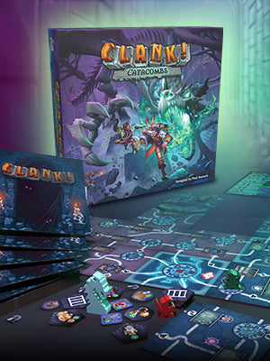 Dire Wolf Clank! Catacombs Board Game