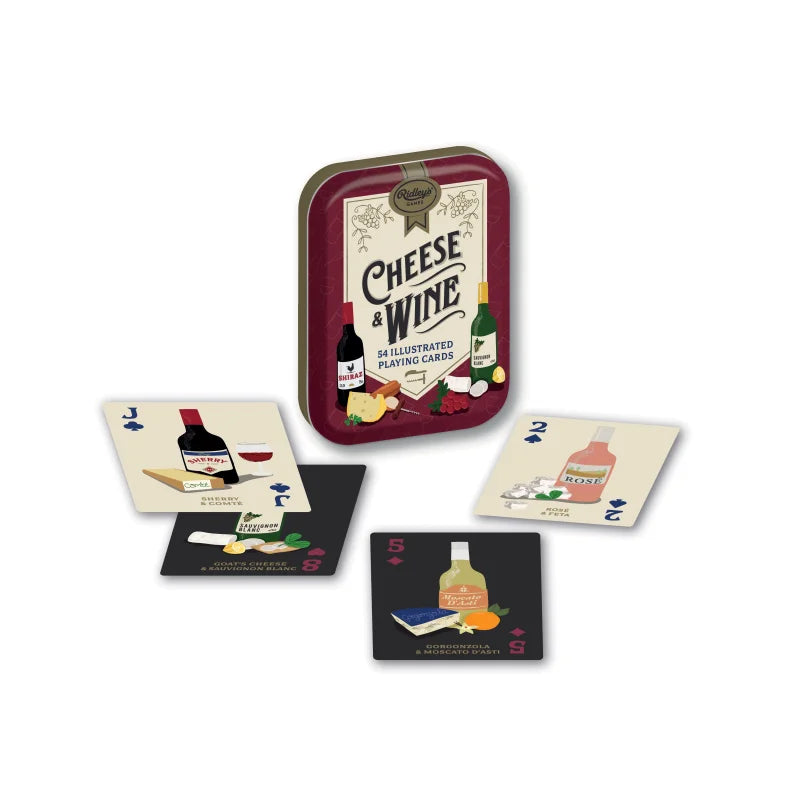 Cheese & Wine Playing Cards product image