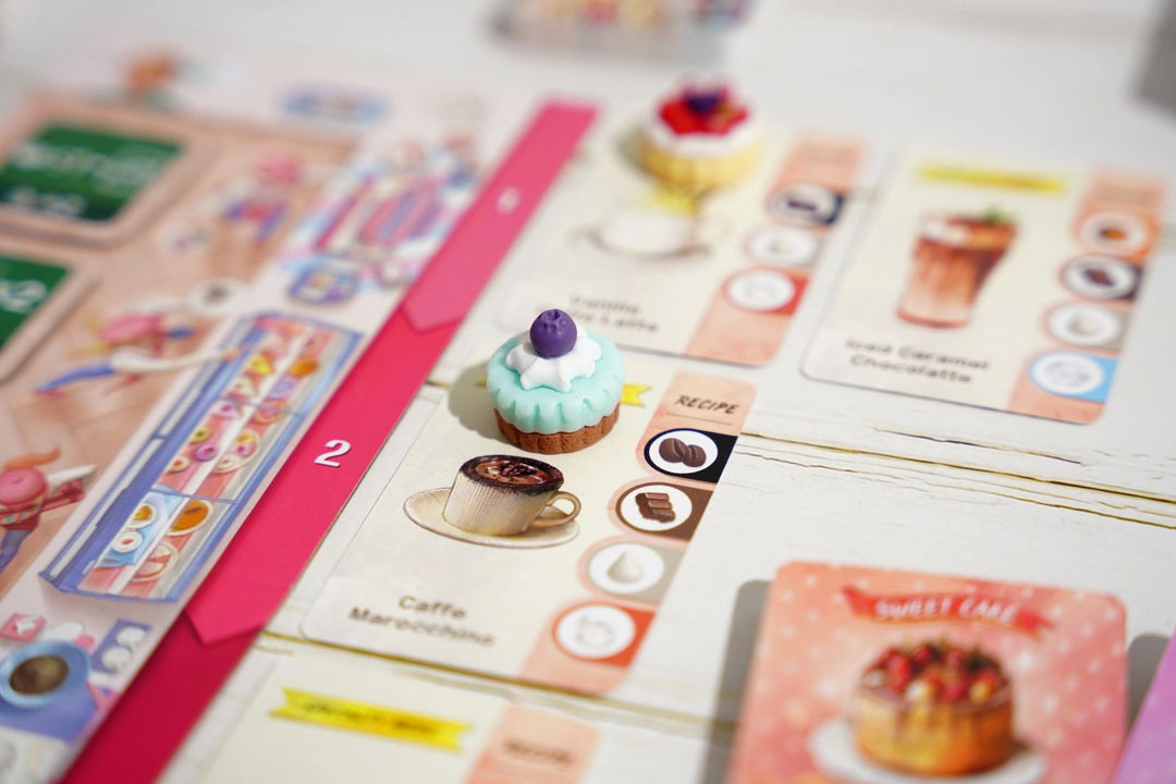 Coffee Rush Piece of Cake Expansion Board Game by Korea Board