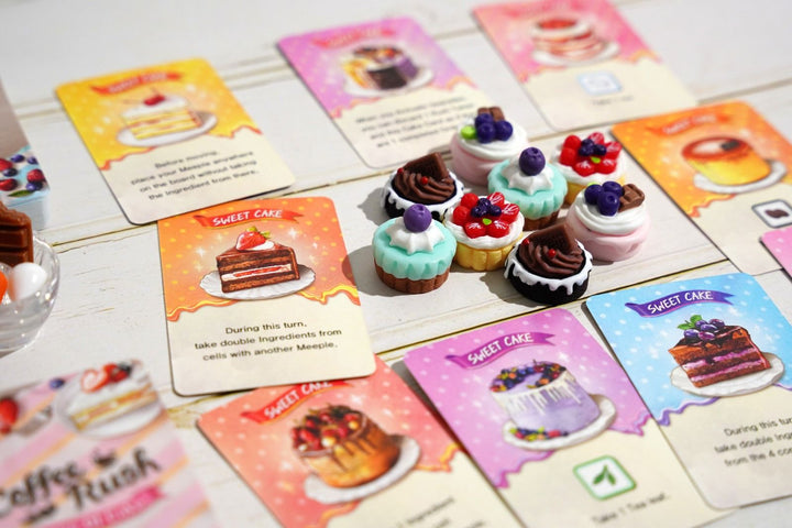 Coffee Rush Piece of Cake Expansion Board Game by Korea Board