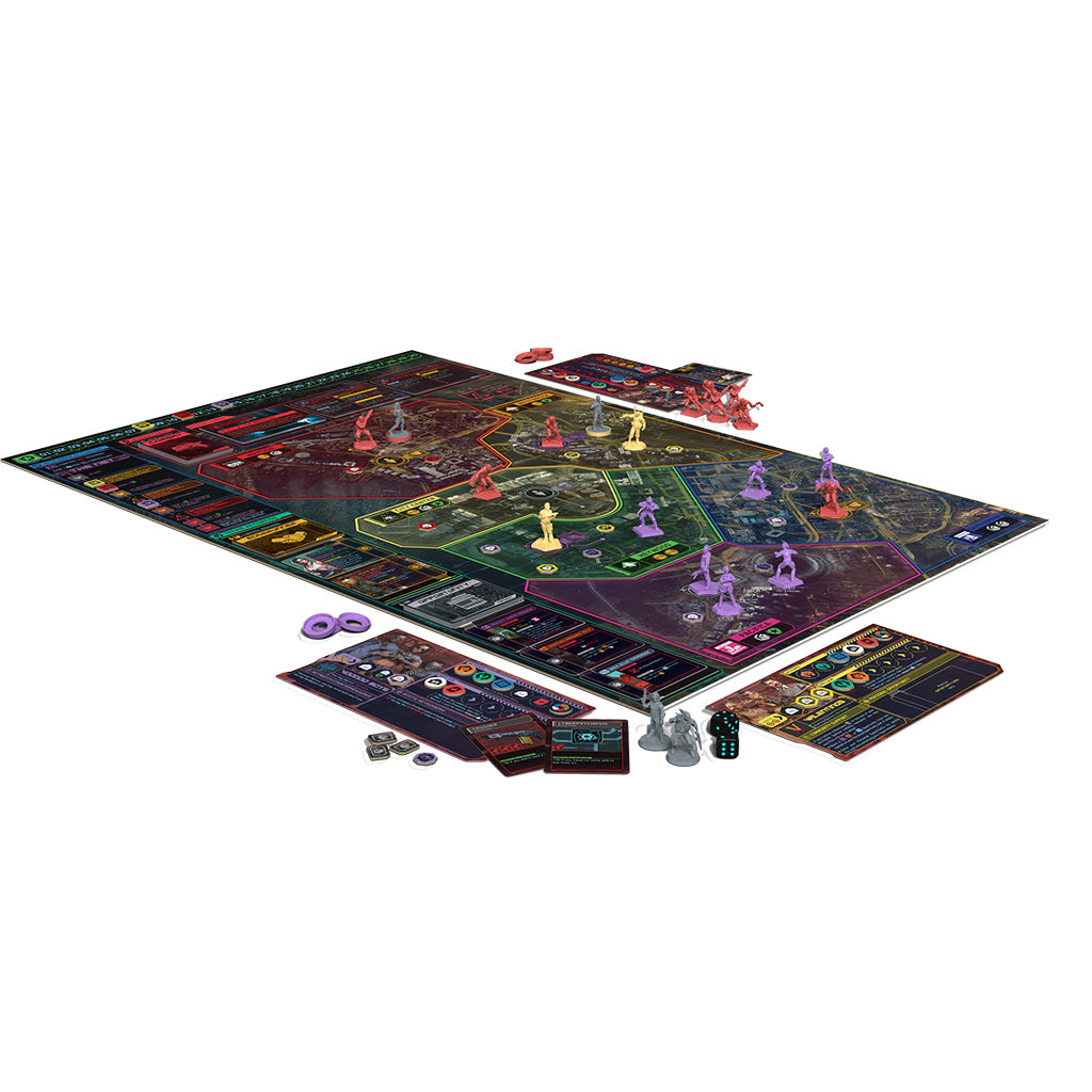 Cyberpunk 2077 Gangs of Night City Board Game Conquer the Night 6
