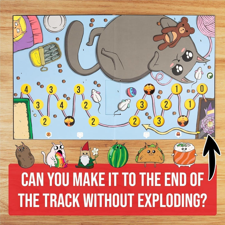 Exploding Kittens The Board Game Family Strategy Party