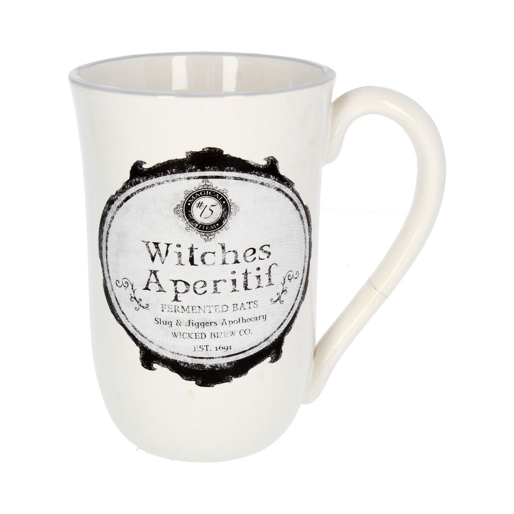 Witches Aperitif Apothecary Ceramic Mug 14.5cm 1