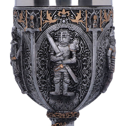 Medieval Knight Chain Wine Goblet 17.5cm Drinking Cup 5