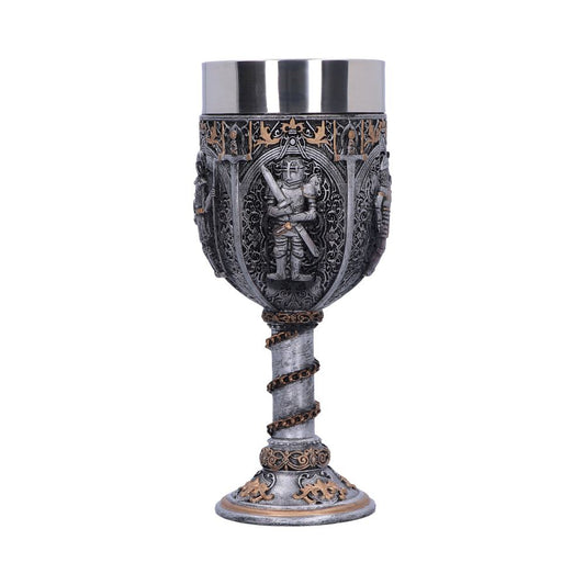 Medieval Knight Chain Wine Goblet 17.5cm Drinking Cup 1