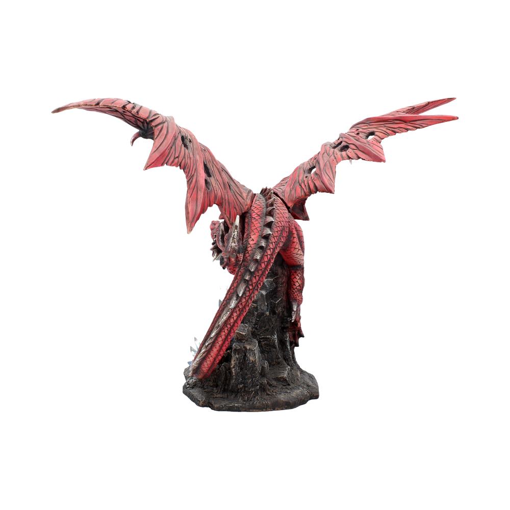 Fraeners Wrath Large Red Dragon Figurine 52cm 3