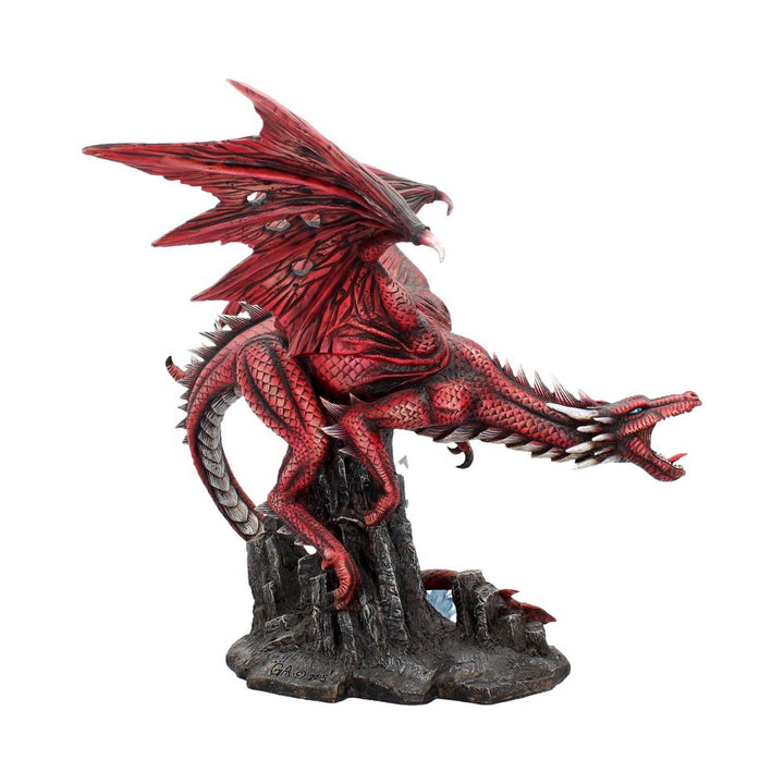 Fraeners Wrath Large Red Dragon Figurine 52cm 5