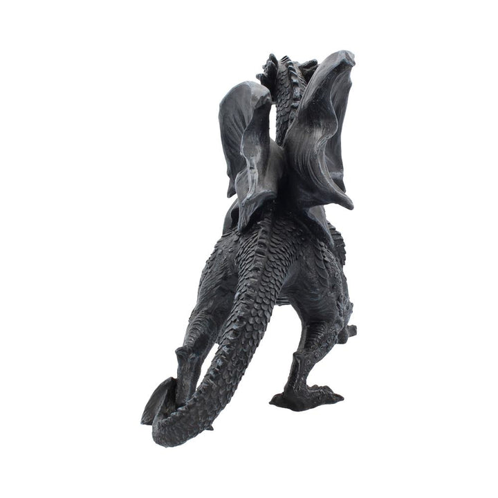 Nemesis Now Obsidian Dragon Watcher 31cm Polyresin Statue 3