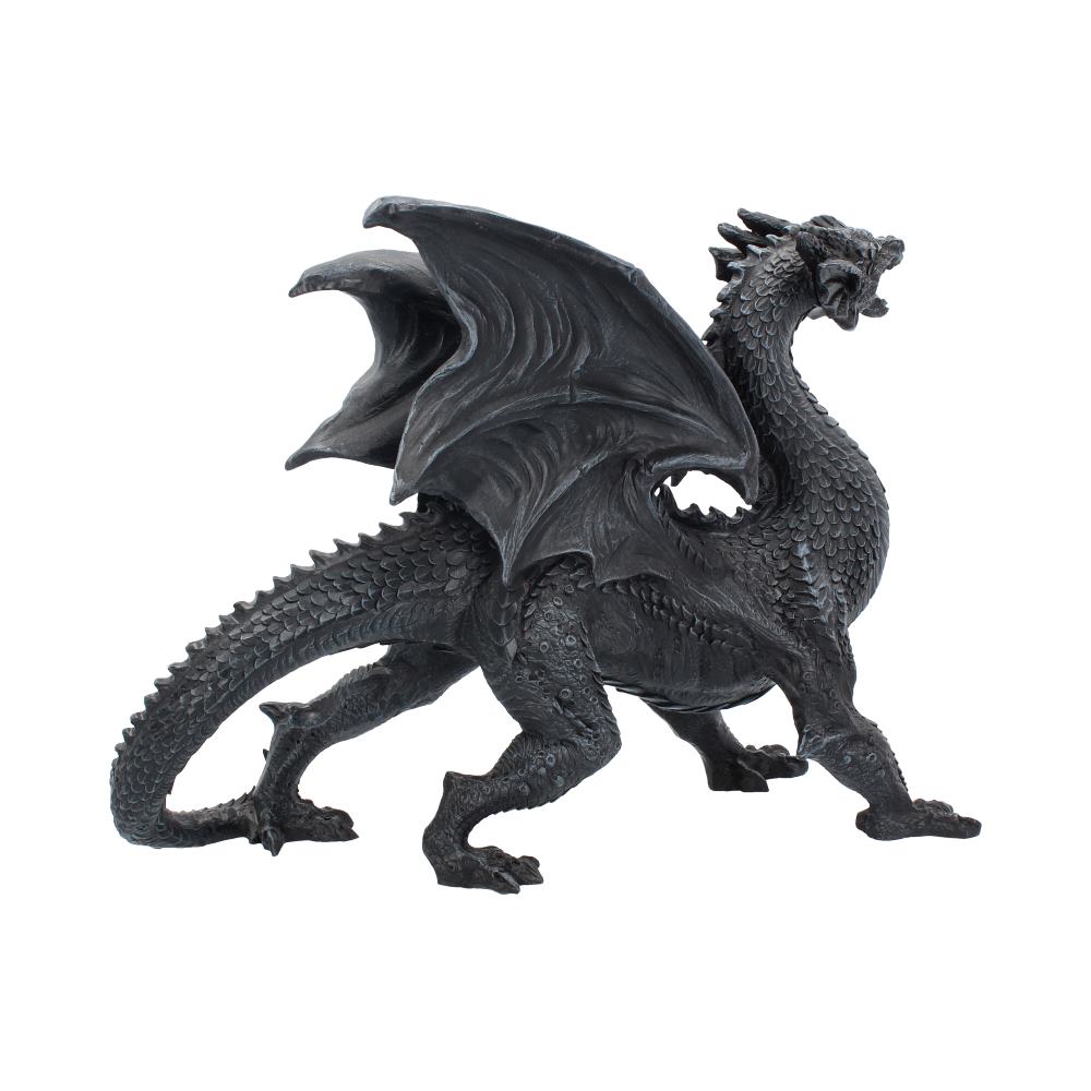 Nemesis Now Obsidian Dragon Watcher 31cm Polyresin Statue 4