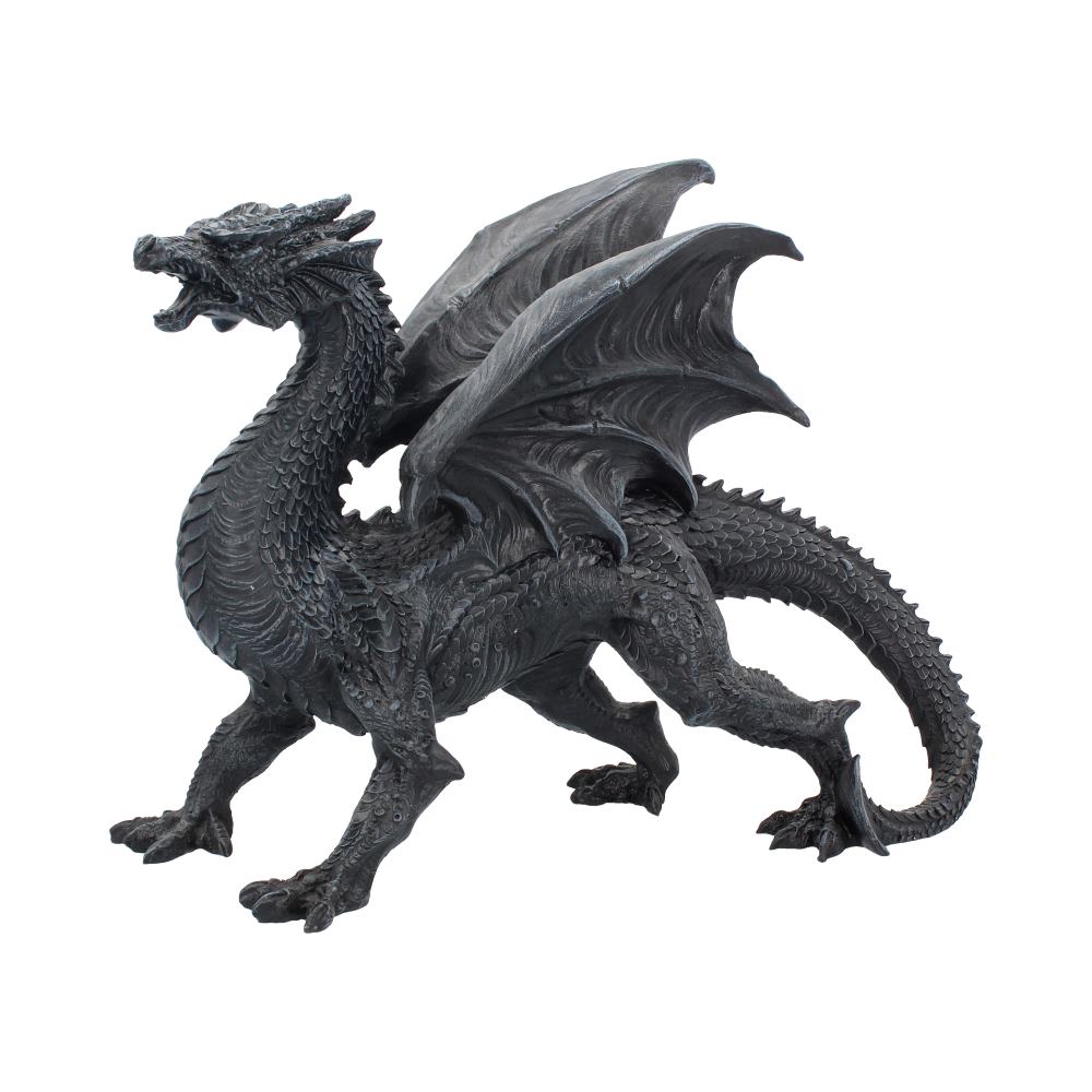 Nemesis Now Obsidian Dragon Watcher 31cm Polyresin Statue 1