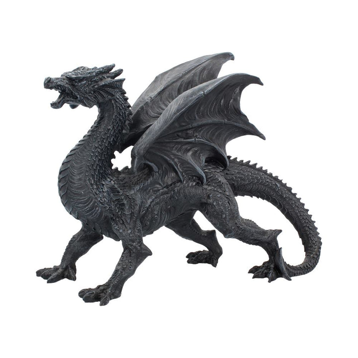 Nemesis Now Obsidian Dragon Watcher 31cm Polyresin Statue 1