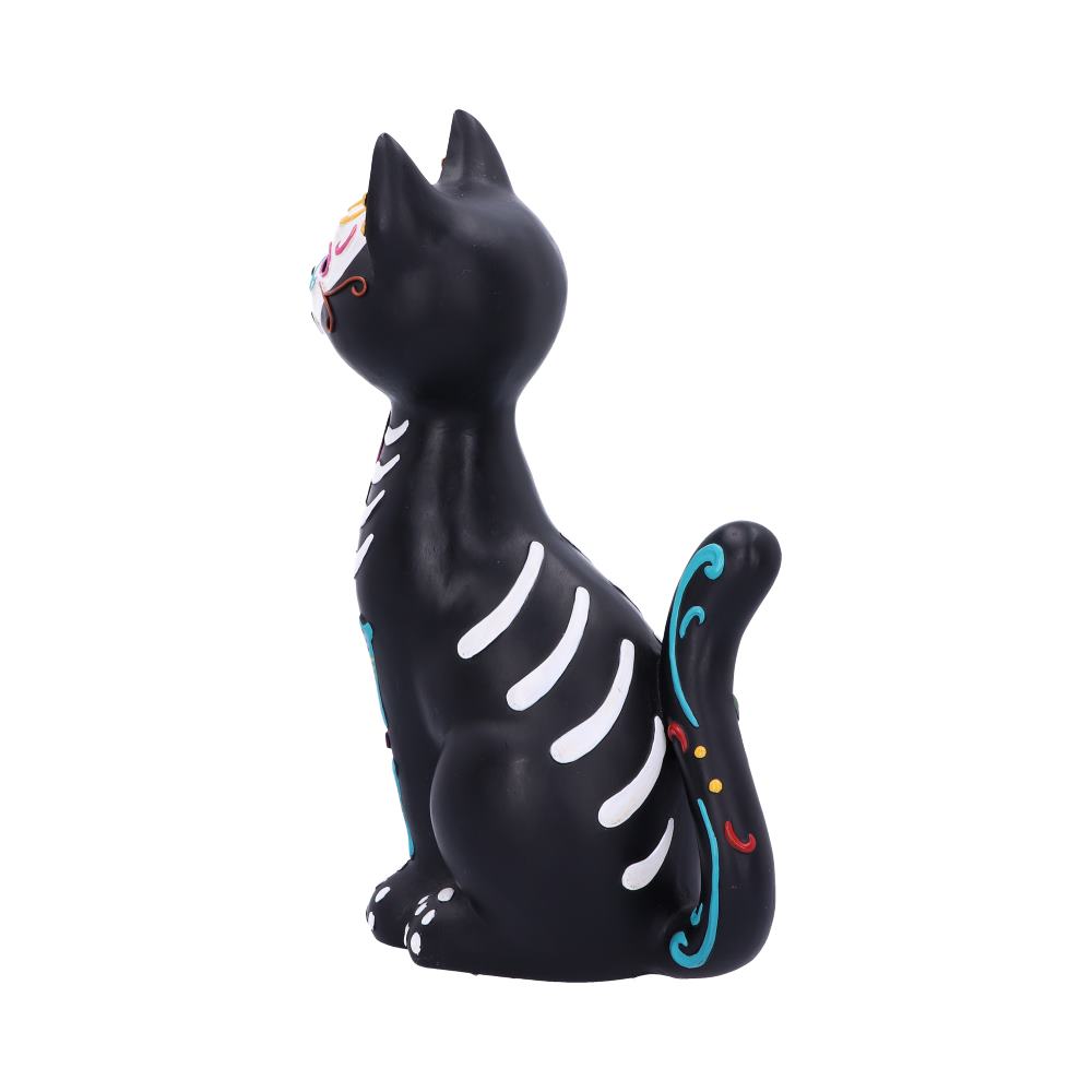 Sugar Puss Figurine Day of the Dead Cat Ornament 26cm 2