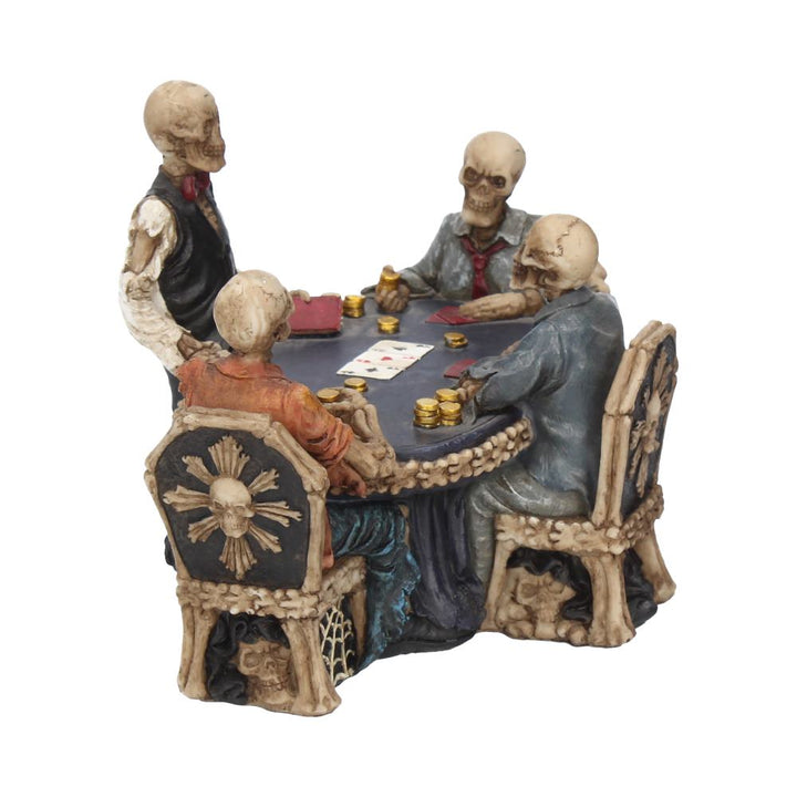 End Game Skeleton Poker 16cm Resin Statue 5
