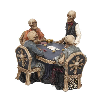 End Game Skeleton Poker 16cm Resin Statue 1
