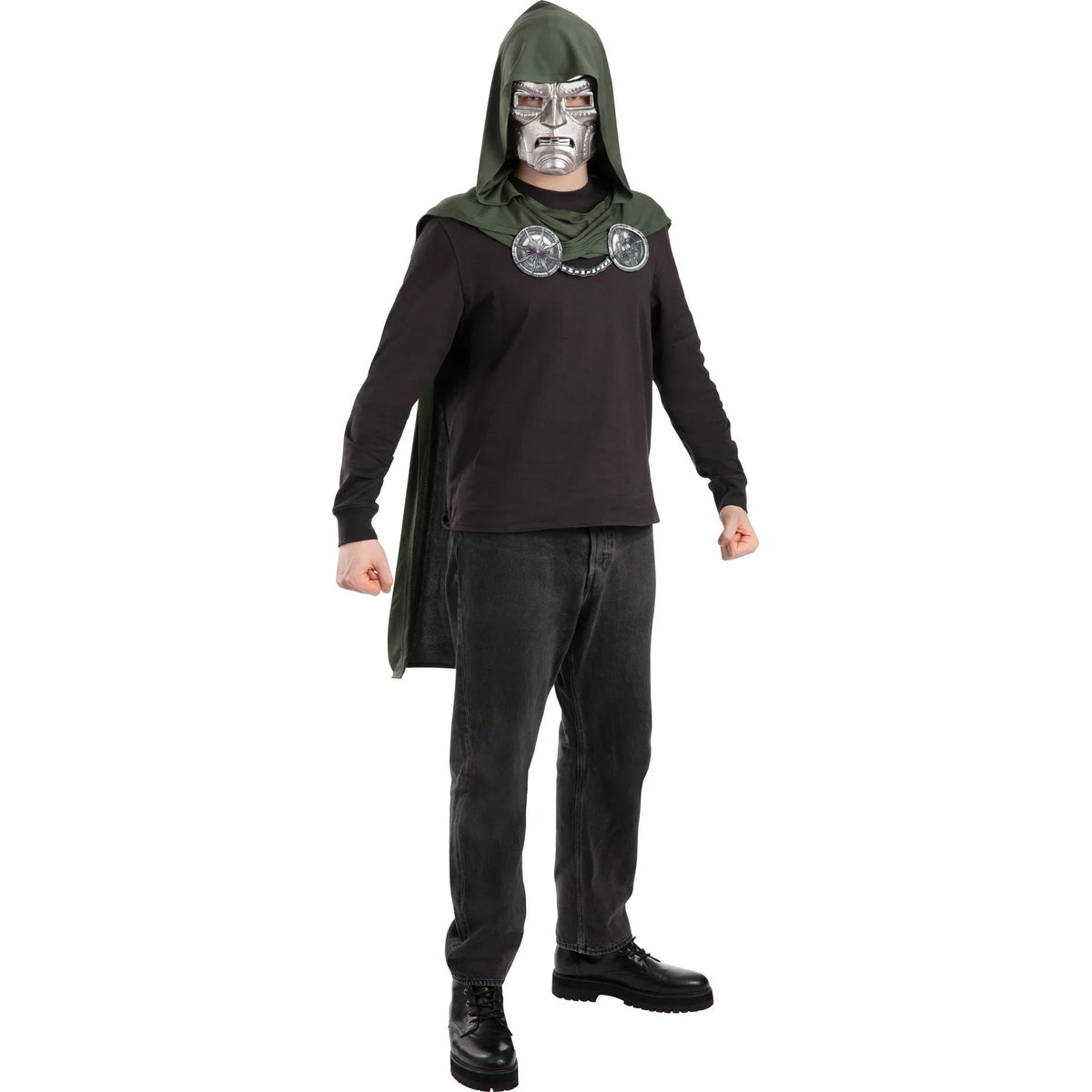 Marvel Avengers Doomsday Doctor Doom Cape and Mask Set for Adults - Image 7