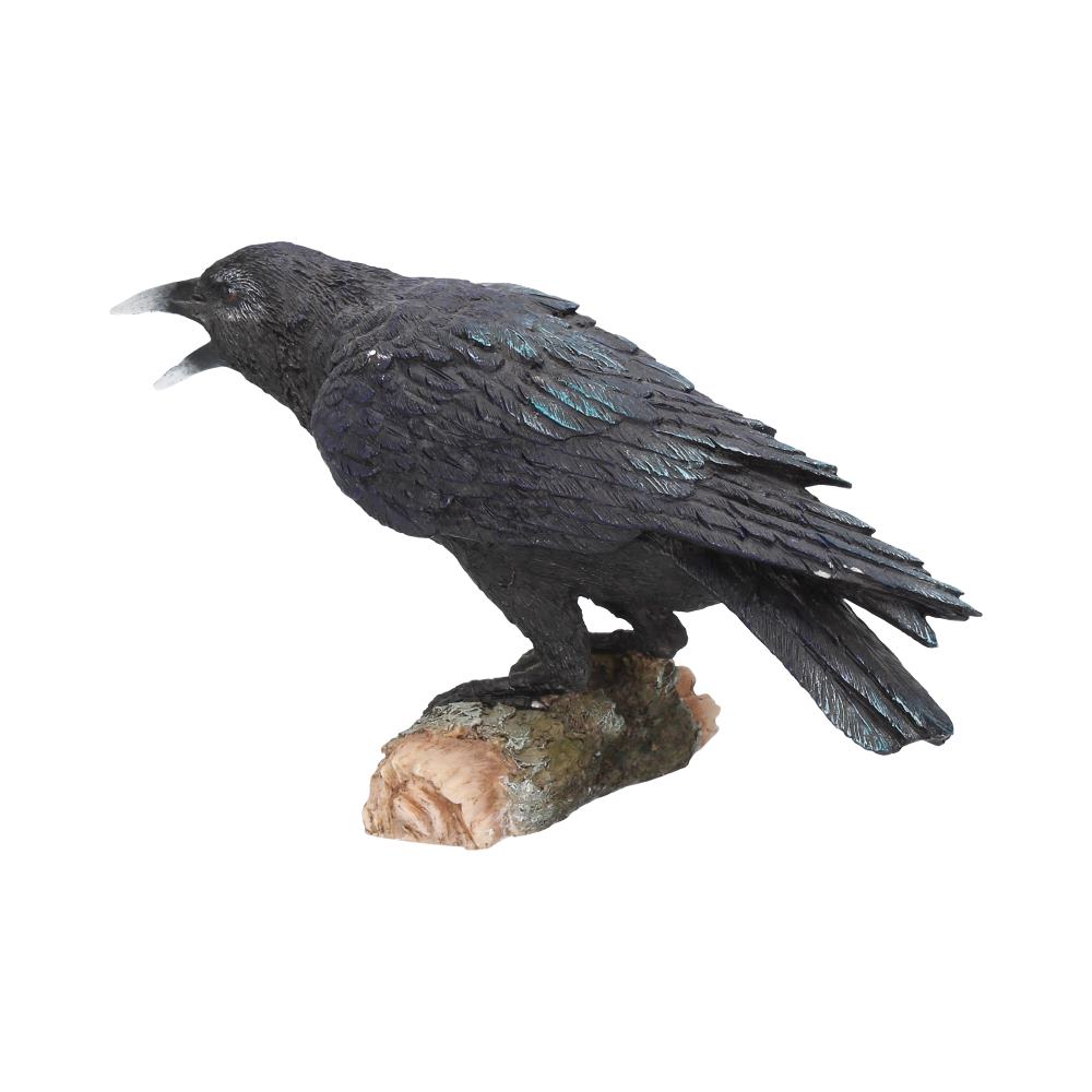 Ravens Call Figurine Gothic Bird Ornament Ravens 20cm 2