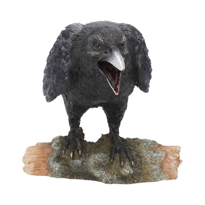 Ravens Call Figurine Gothic Bird Ornament Ravens 20cm 6