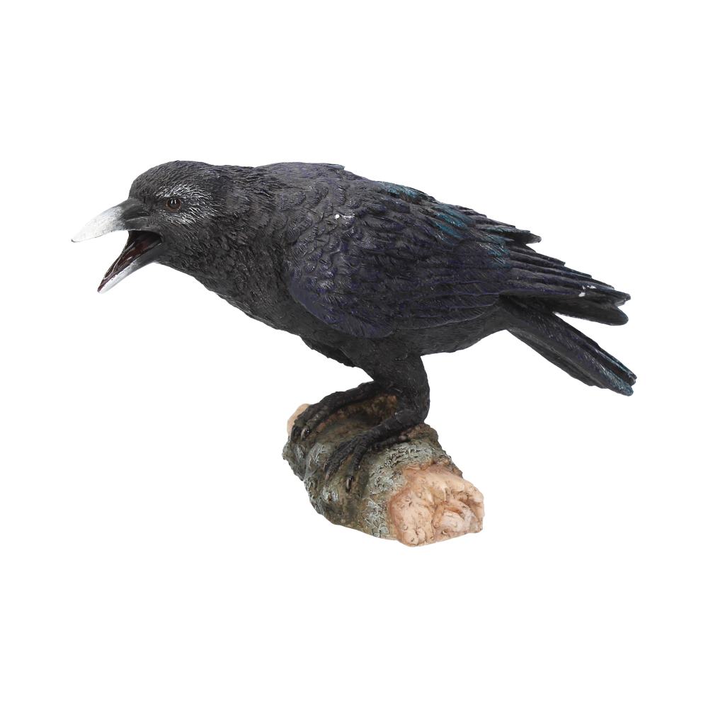 Ravens Call Figurine Gothic Bird Ornament Ravens 20cm 1