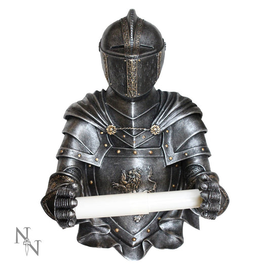 Sir Wipealot Medieval Armoured Knight Toilet Roll Holder 1