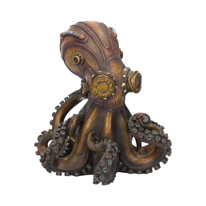 Bronze OctoSteam Steampunk Octopus Squid Figurine 15cm 6