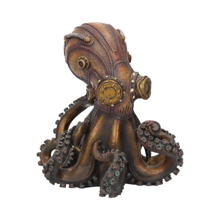 Bronze OctoSteam Steampunk Octopus Squid Figurine 15cm