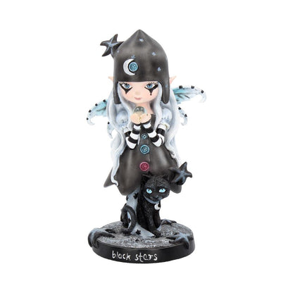 Black Stars Fairy Figurine 18cm 1