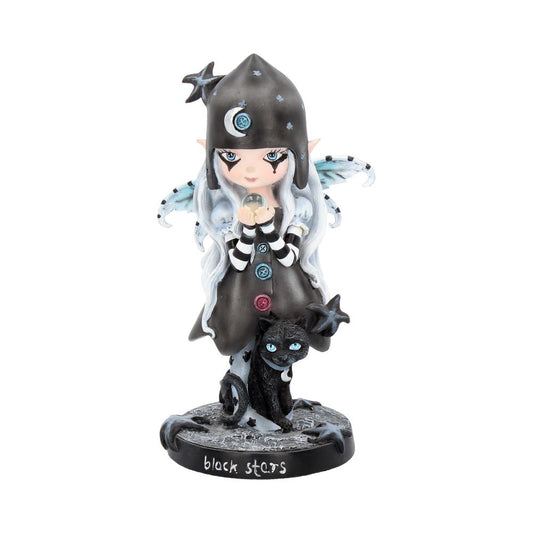 Black Stars Fairy Figurine 18cm 1