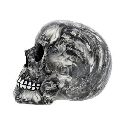 Screaming Soul Skull Print Ornament 19cm 3