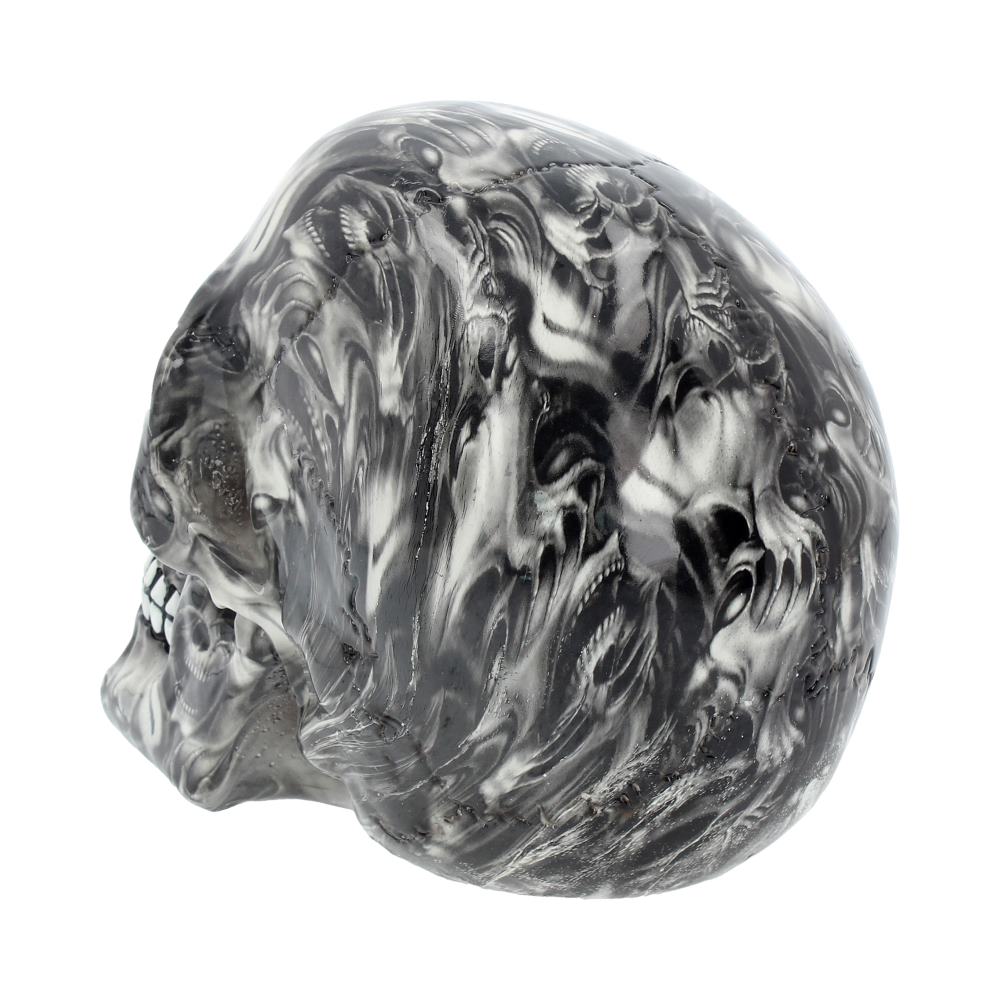 Screaming Soul Skull Print Ornament 19cm 4