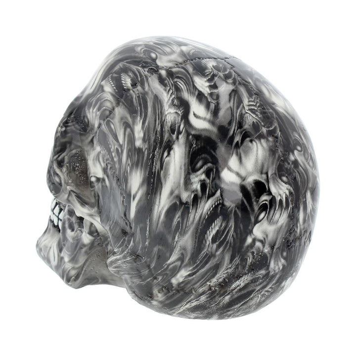 Screaming Soul Skull Print Ornament 19cm 4