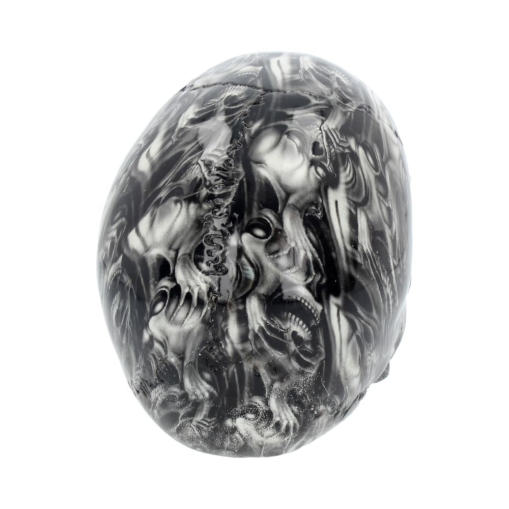 Screaming Soul Skull Print Ornament 19cm 5