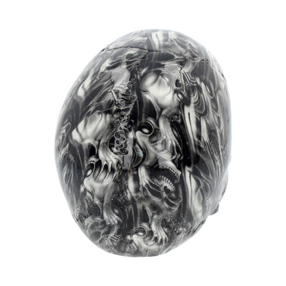 Screaming Soul Skull Print Ornament 19cm 5