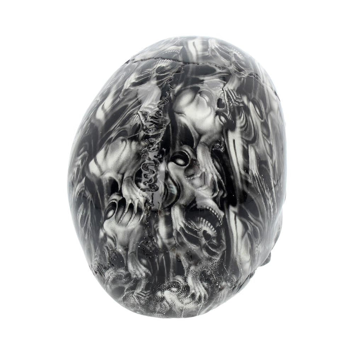 Screaming Soul Skull Print Ornament 19cm 5