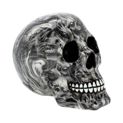 Screaming Soul Skull Print Ornament 19cm 1