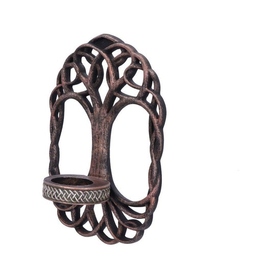 Celtic Tree Of Life Wall Hanging Candle Holder 26cm 1