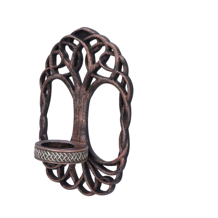 Celtic Tree Of Life Wall Hanging Candle Holder 26cm 1