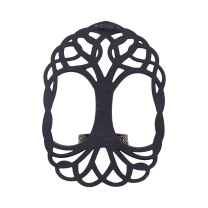Celtic Tree Of Life Wall Hanging Candle Holder 26cm 2