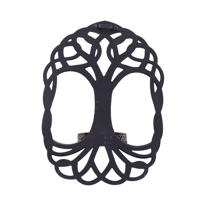 Celtic Tree Of Life Wall Hanging Candle Holder 26cm 2