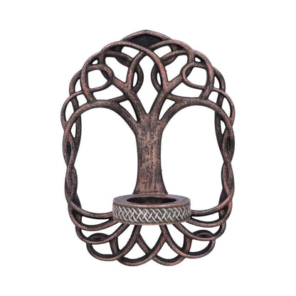 Celtic Tree Of Life Wall Hanging Candle Holder 26cm 7