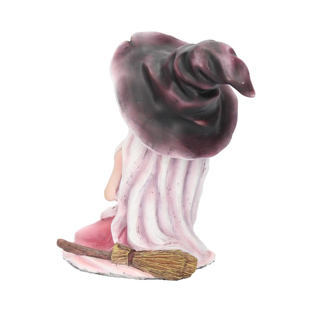 Rosa Figurine Witch Black Cat Ornament 15cm 4
