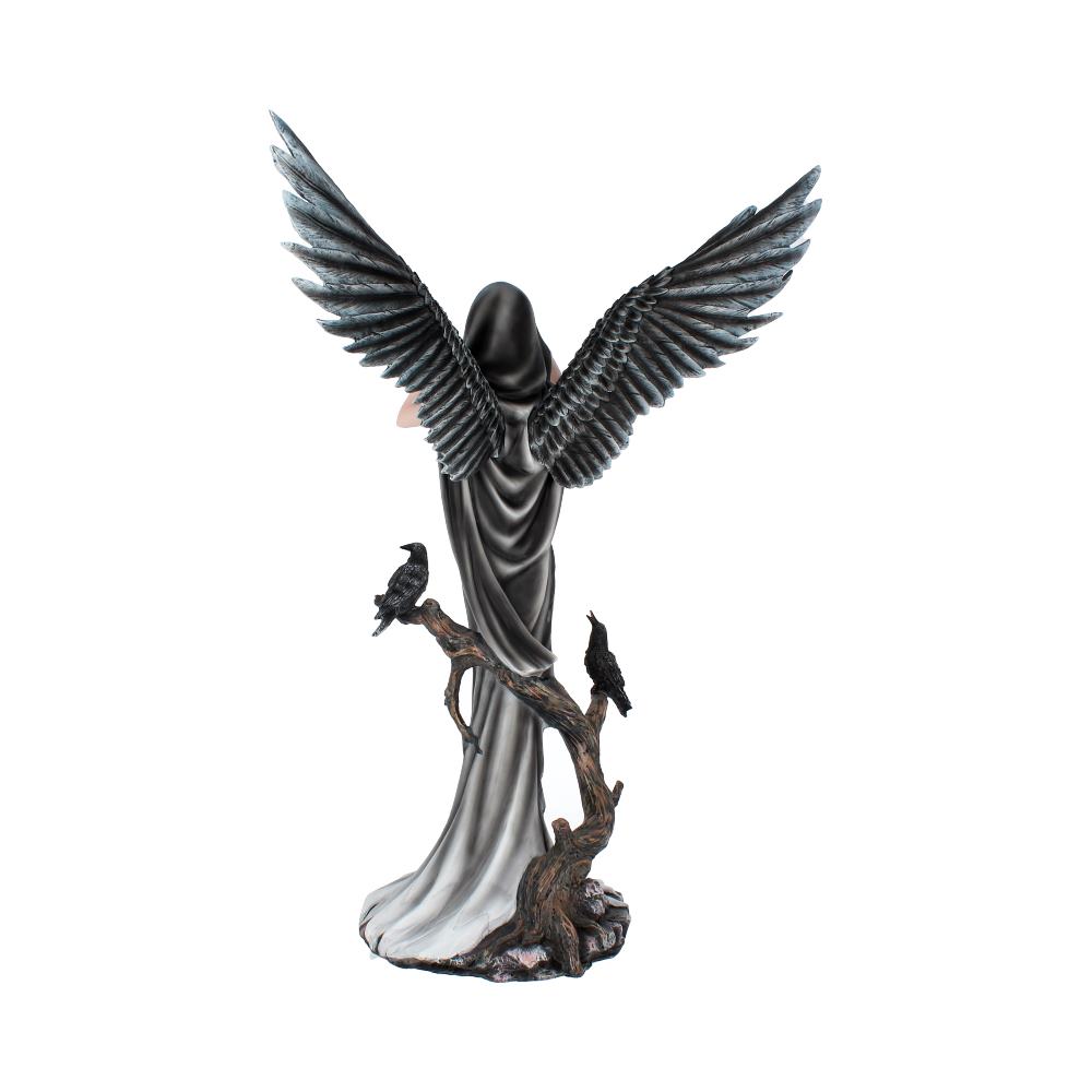 Sorrel Large Dark Angel Fairy and Raven Figurine Sorrel 62.5cm 4