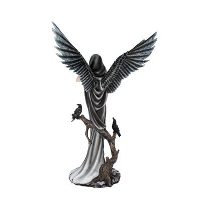 Sorrel Large Dark Angel Fairy and Raven Figurine Sorrel 62.5cm 4