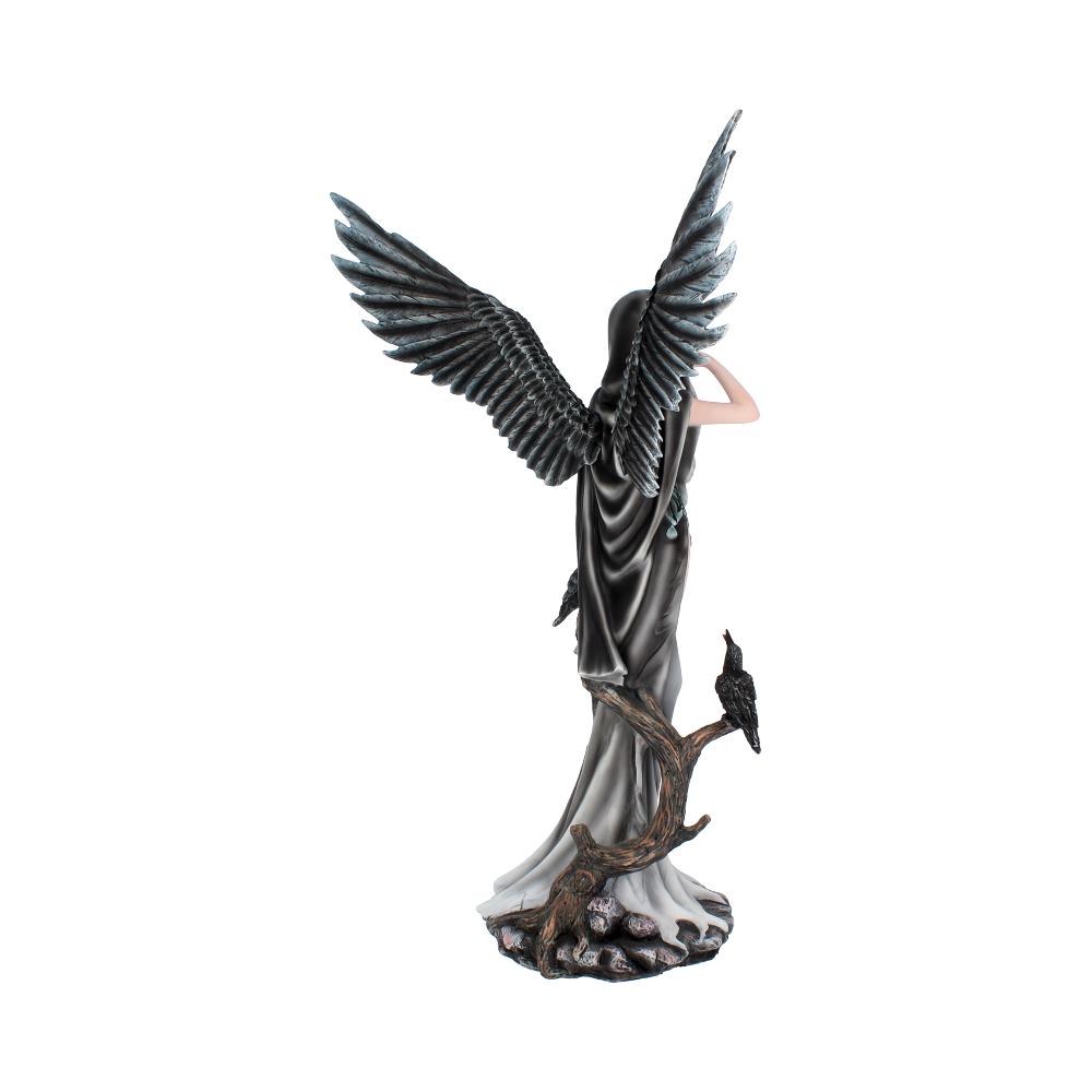 Sorrel Large Dark Angel Fairy and Raven Figurine Sorrel 62.5cm 5