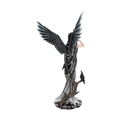 Sorrel Large Dark Angel Fairy and Raven Figurine Sorrel 62.5cm 5